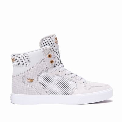 Supra VAIDER - Miesten Matalavartiset Tennarit - Beige/Valkoinen